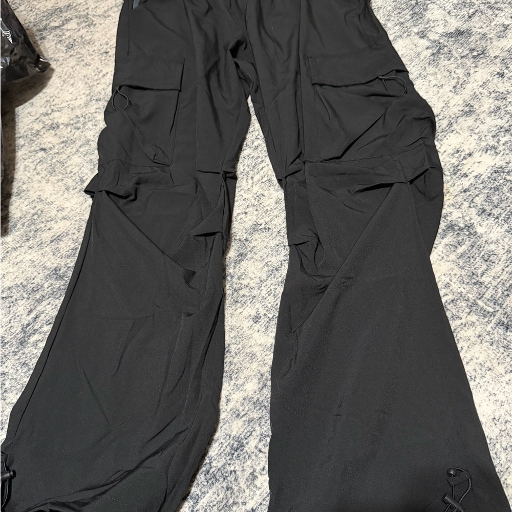 Black Cargo Pants